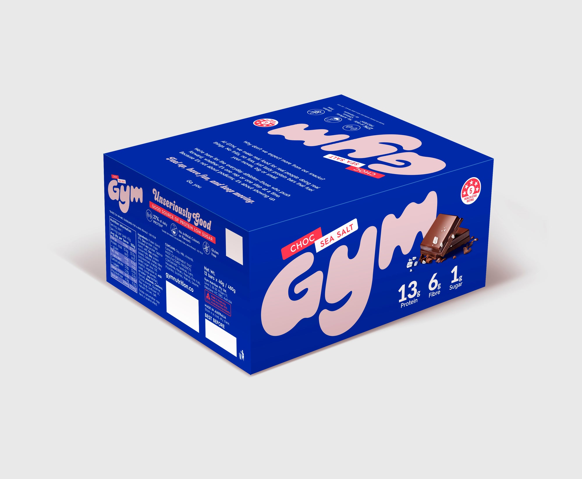 Choc Sea Salt Protein Bar
